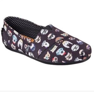 bobs shoes dog pattern